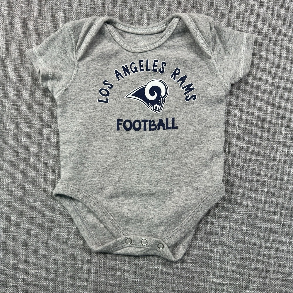 NFL Team Apparel Los Angeles Rams Baby Bodysuit 0-3 Months Cotton